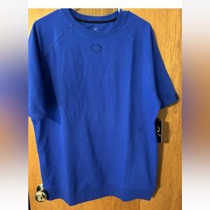 NWT EVOshield‎ men’s TERRY SS SWTSHRT Royal Med